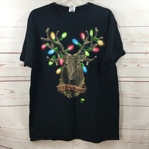 December 25th Deer Christmas Tee